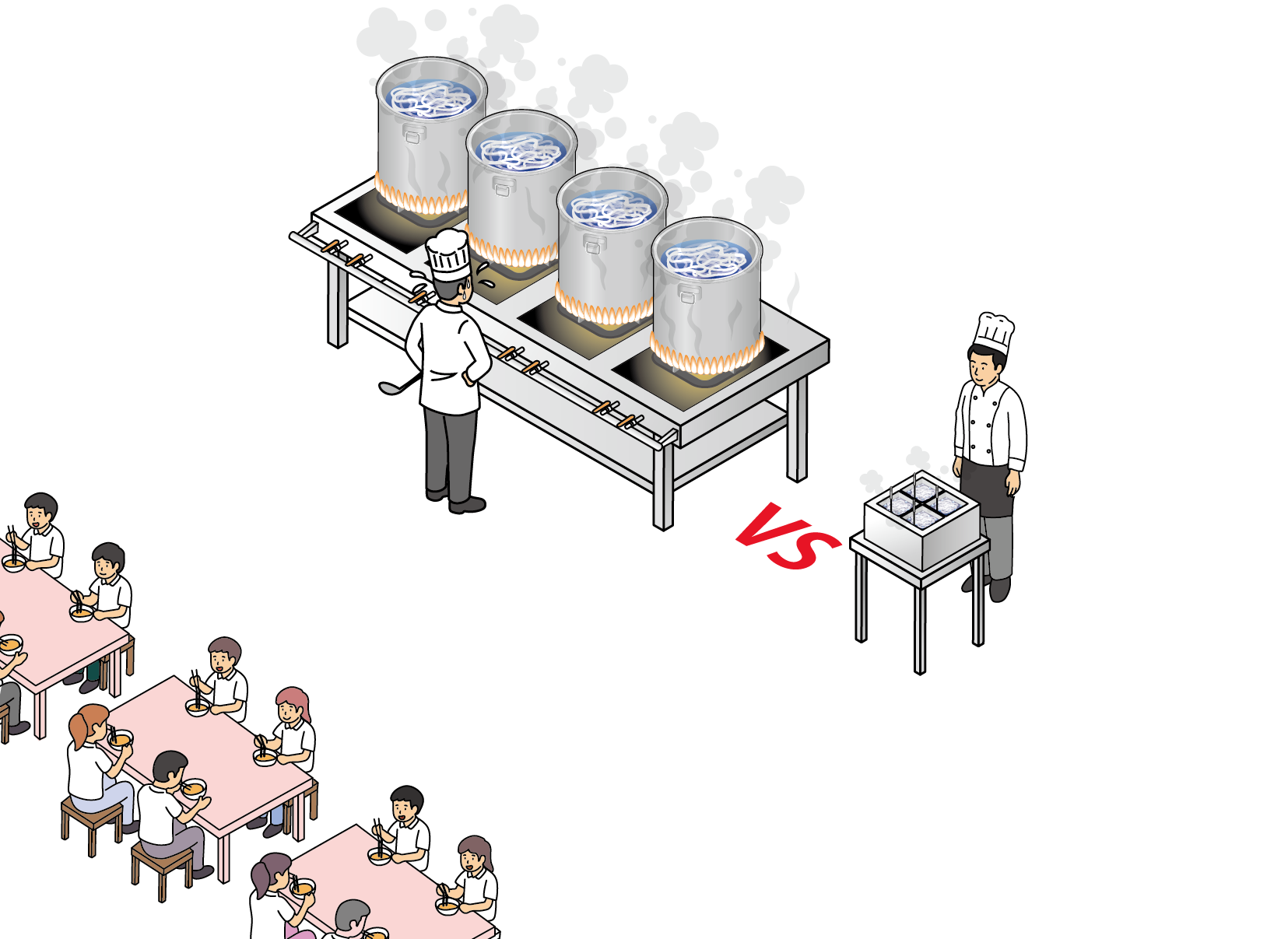 터보 국수 기존 방식 비교